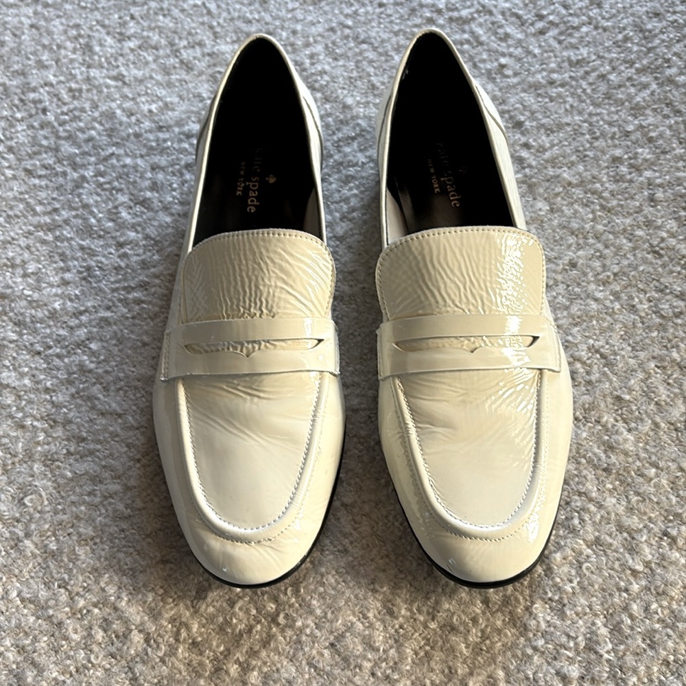 Kate Spade Genevieve Patent Leather Loafers